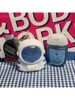 BBW Noise Making / Visor Moves Astronaut Pocketbac Holder & Beautiful Day Refill